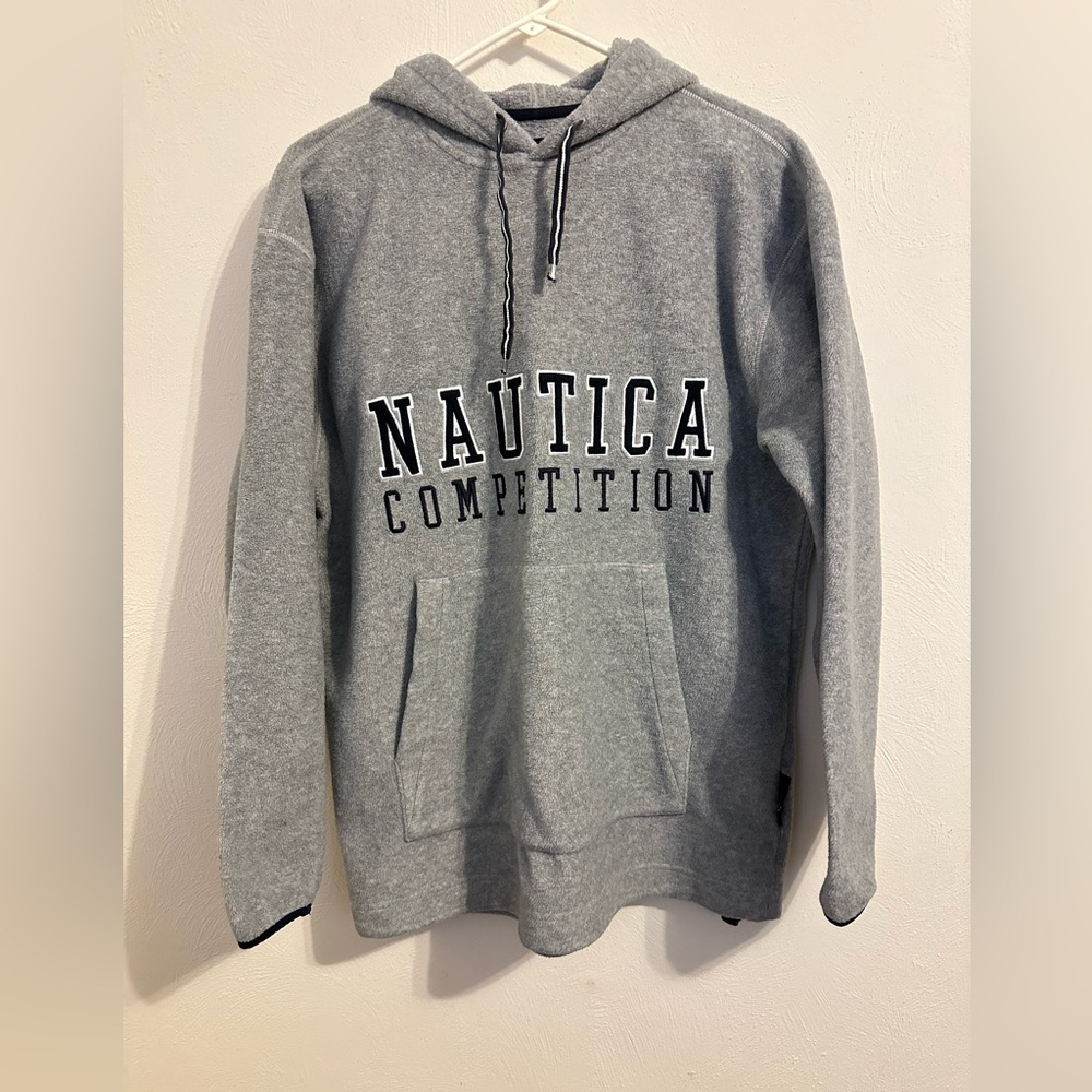 Vintage Men’s Nautica fleece hoodie size Small